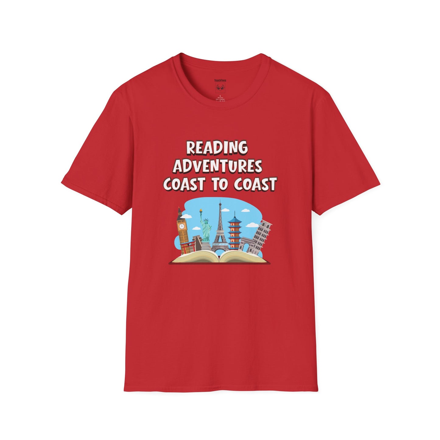 Reading Adventures Coast to Coast Tee