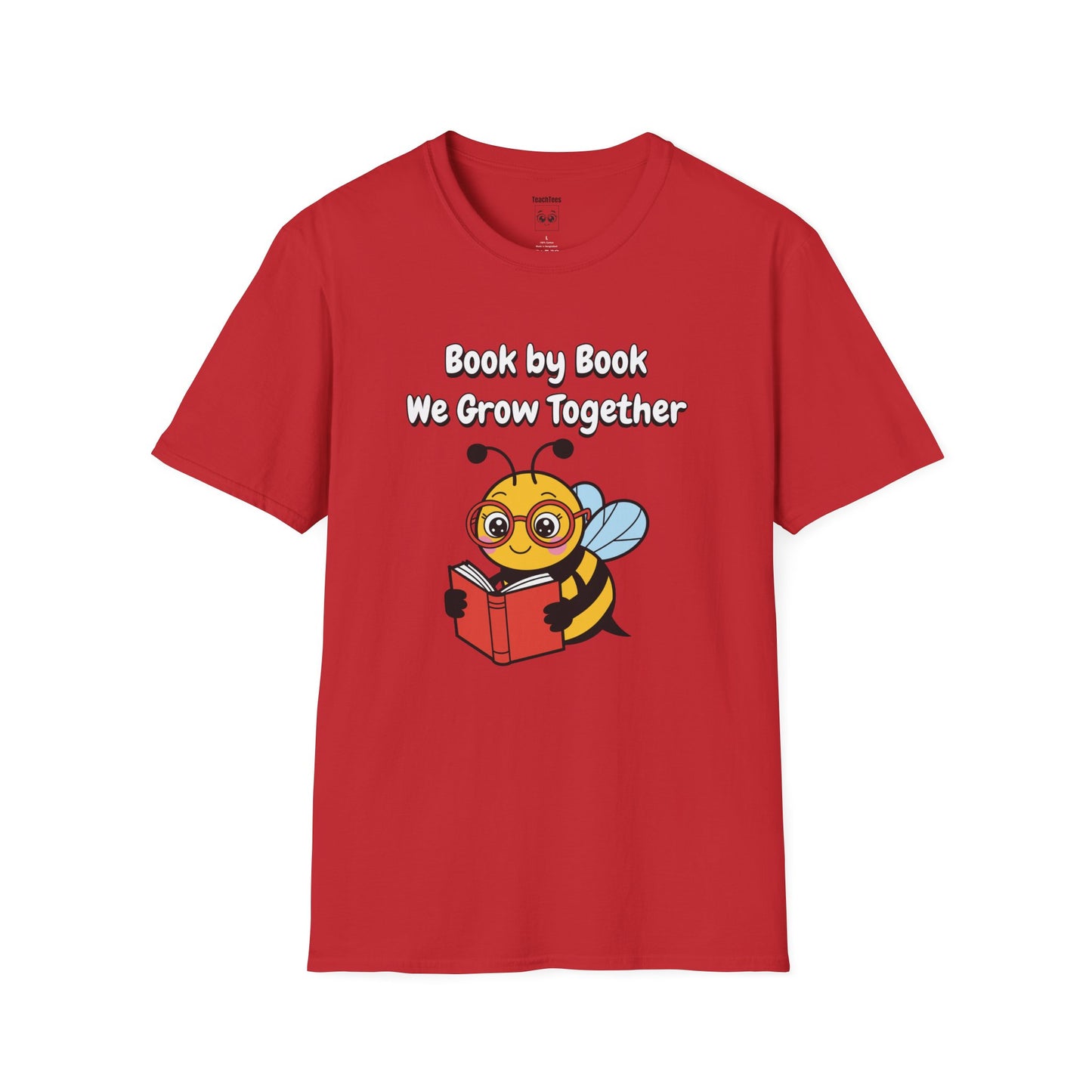Book by Book We Grow Together Tee