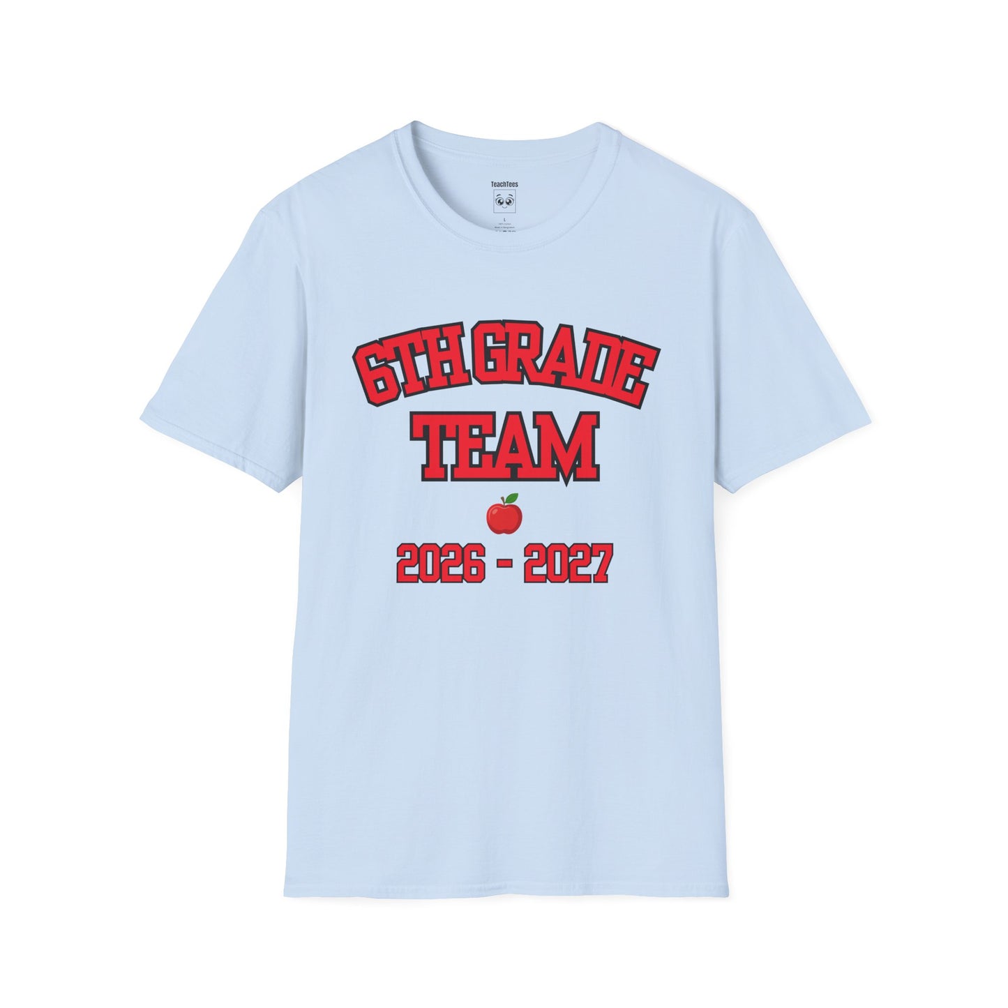 6th Grade Team 2026–2027 Red Tee
