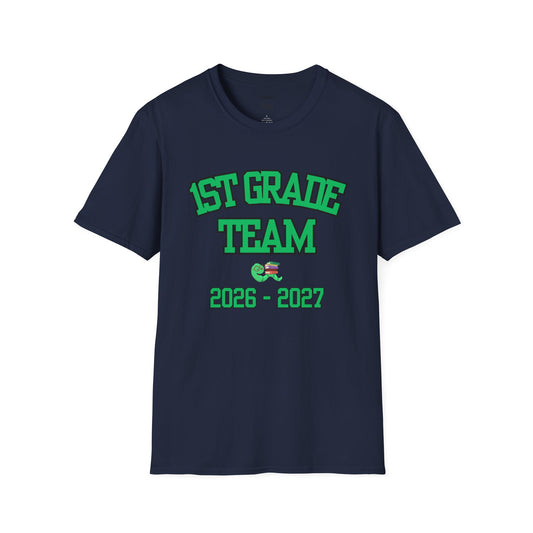 1st Grade Team 2026-2027 Green Tee