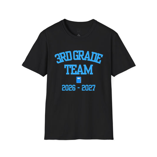 3rd Grade Team 2026–2027 Blue Tee