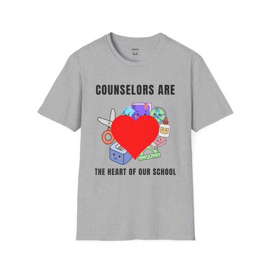 Counselor Appreciation Heart Tee