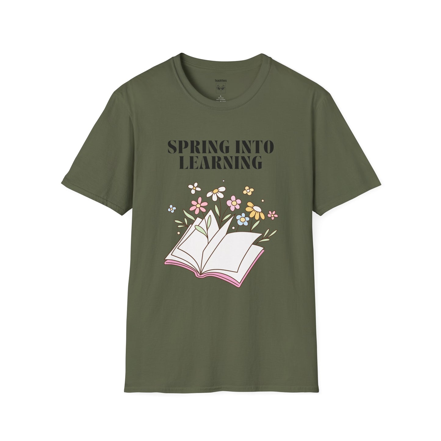 Spring Into Learning Tee