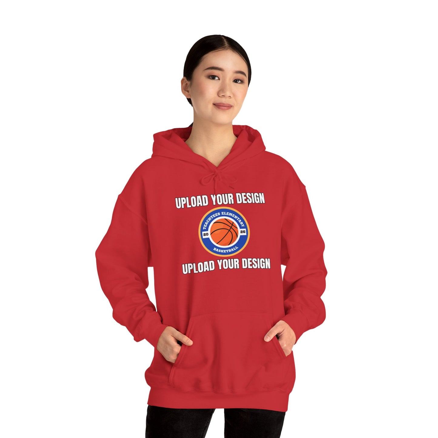 Customizable Adult Pullover Hoodie