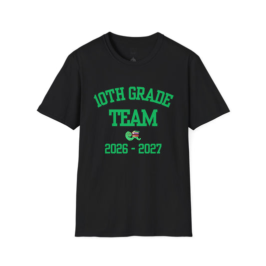 10th Grade Team 2026-2027 Green Tee