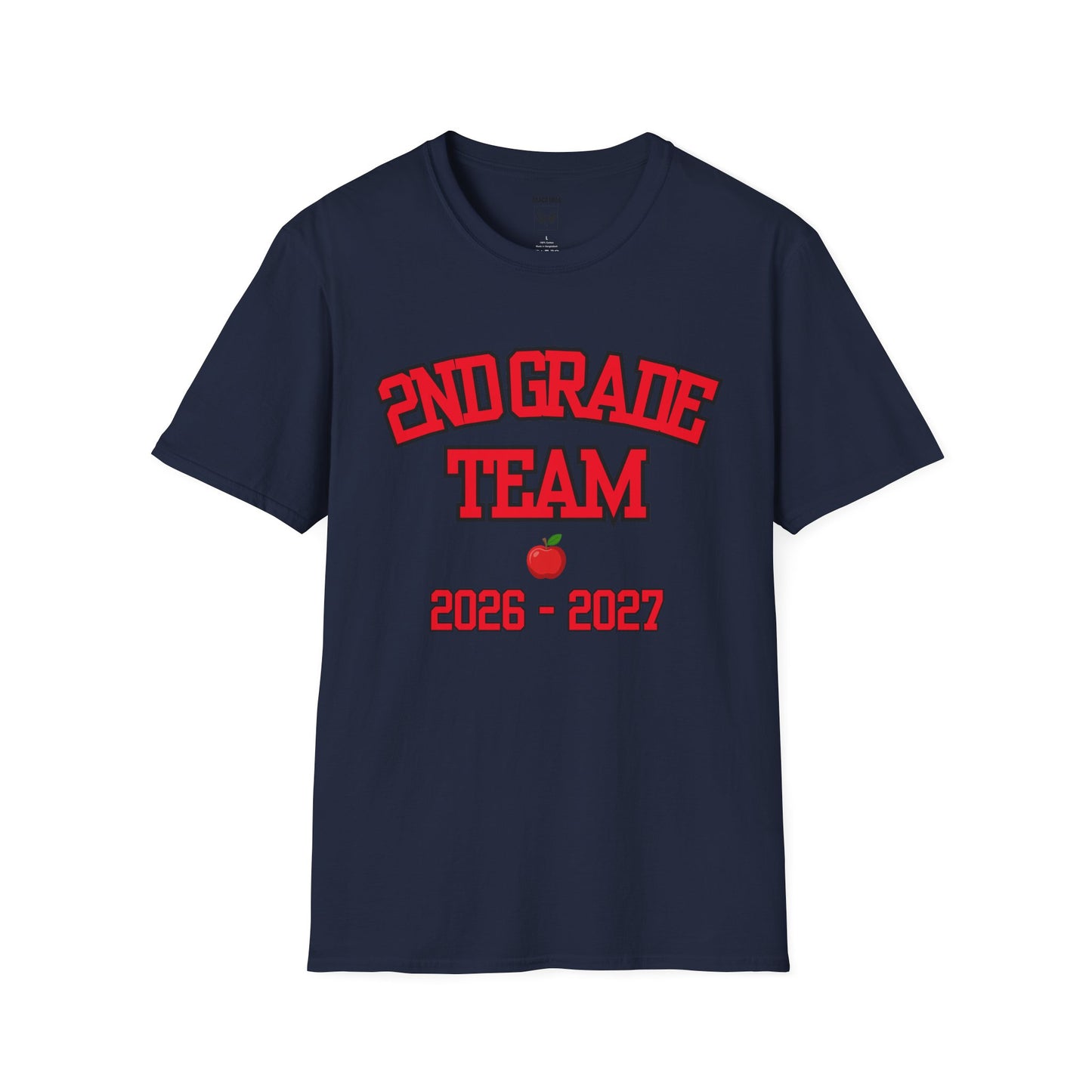 2nd Grade Team 2026-2027 Red Tee
