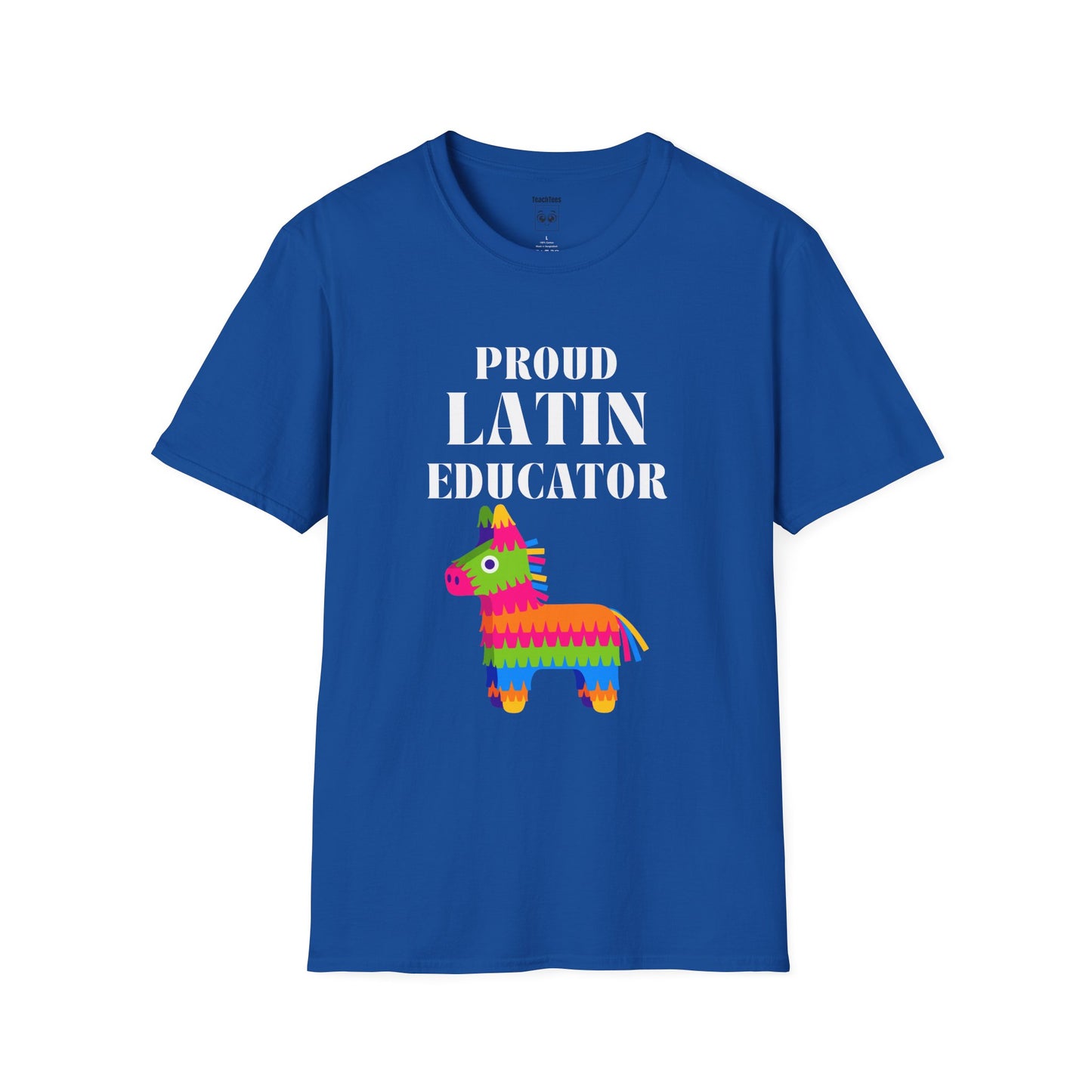 Proud Latin Educator Dark Tee 2