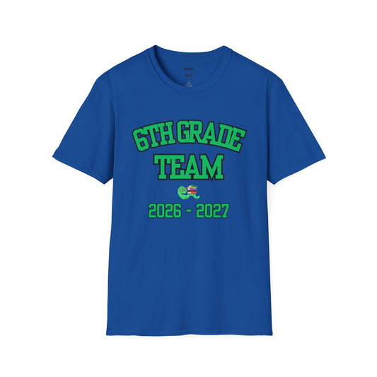 6th Grade Team 2026–2027 Green Tee