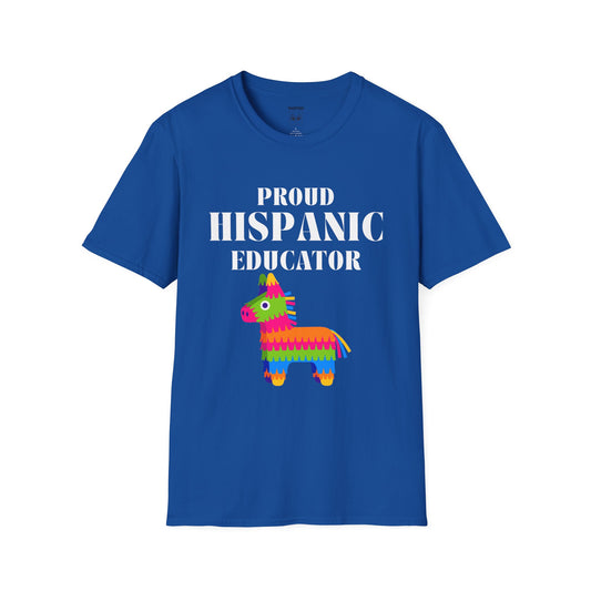 Proud Hispanic Educator Dark Tee 2