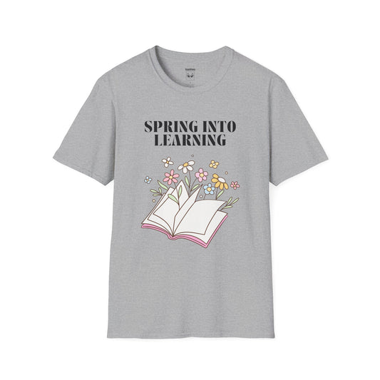 Spring Into Learning Tee