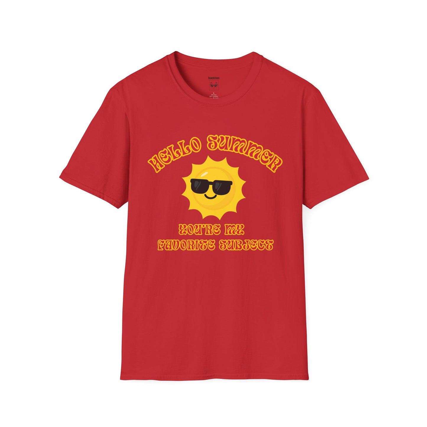 Hello Summer Red Tee