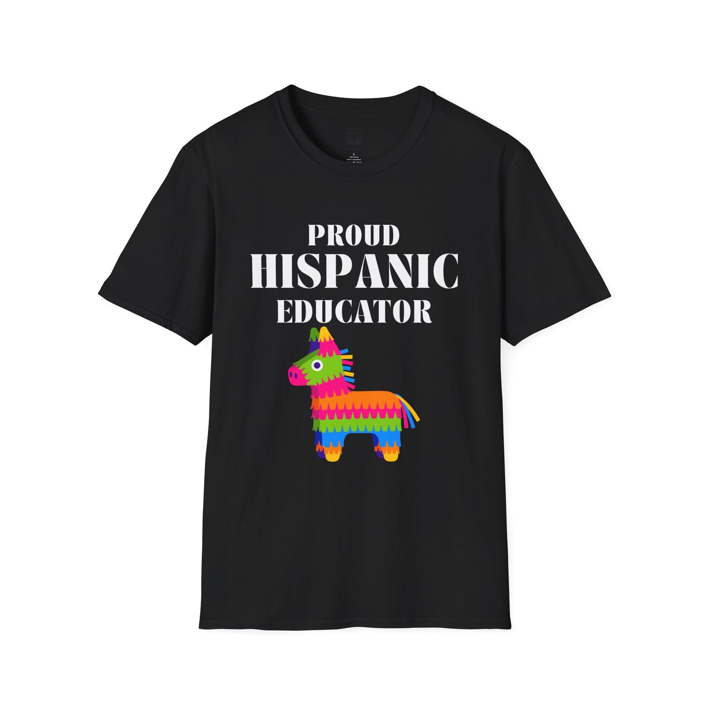 Proud Hispanic Educator Dark Tee 2
