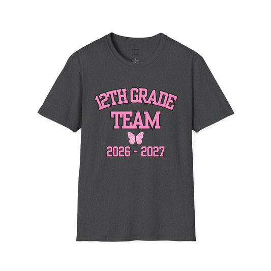 12th Grade Team 2026–2027 Pink Tee