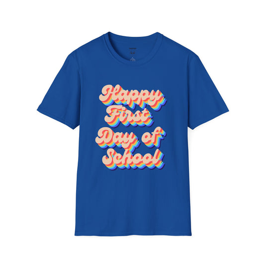 First Day of School Retro Tee
