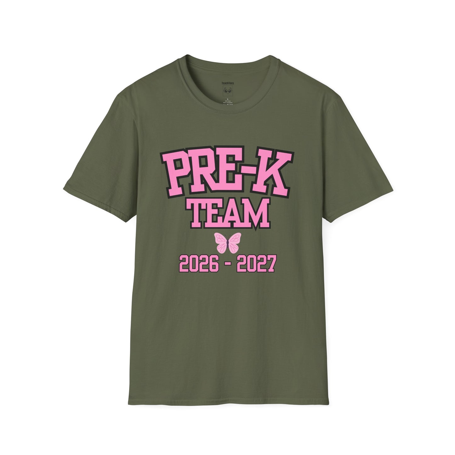 Pre-K Team 2026–2027 Pink Tee