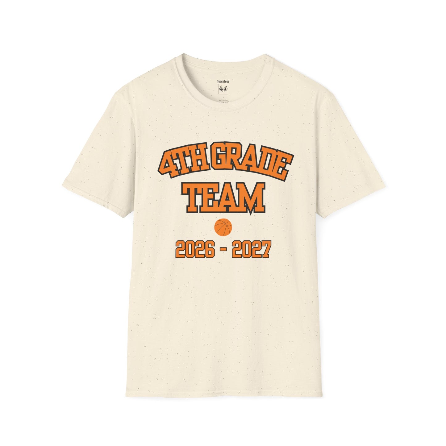 4th Grade Team 2026-2027 Orange Tee