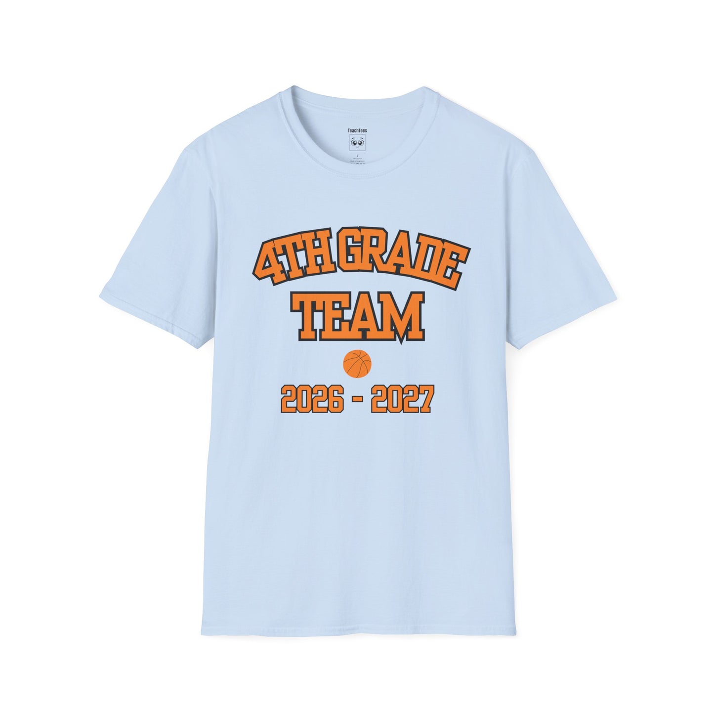 4th Grade Team 2026-2027 Orange Tee