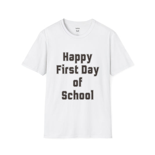 Happy First Day of School Athletic Tee