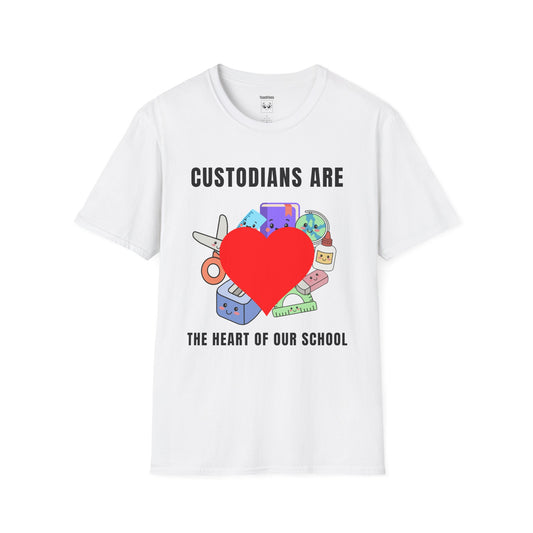 Custodian Appreciation Heart Tee