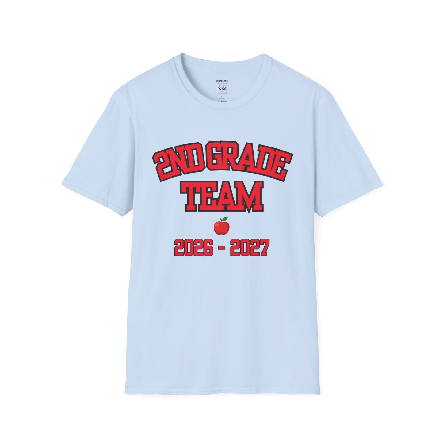 2nd Grade Team 2026-2027 Red Tee
