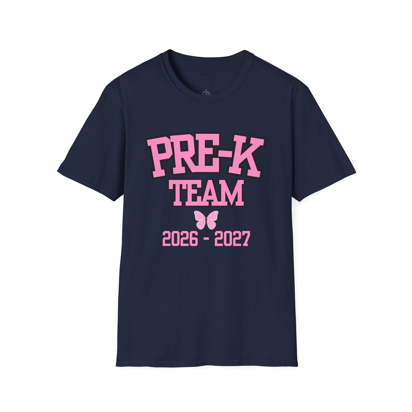 Pre-K Team 2026–2027 Pink Tee