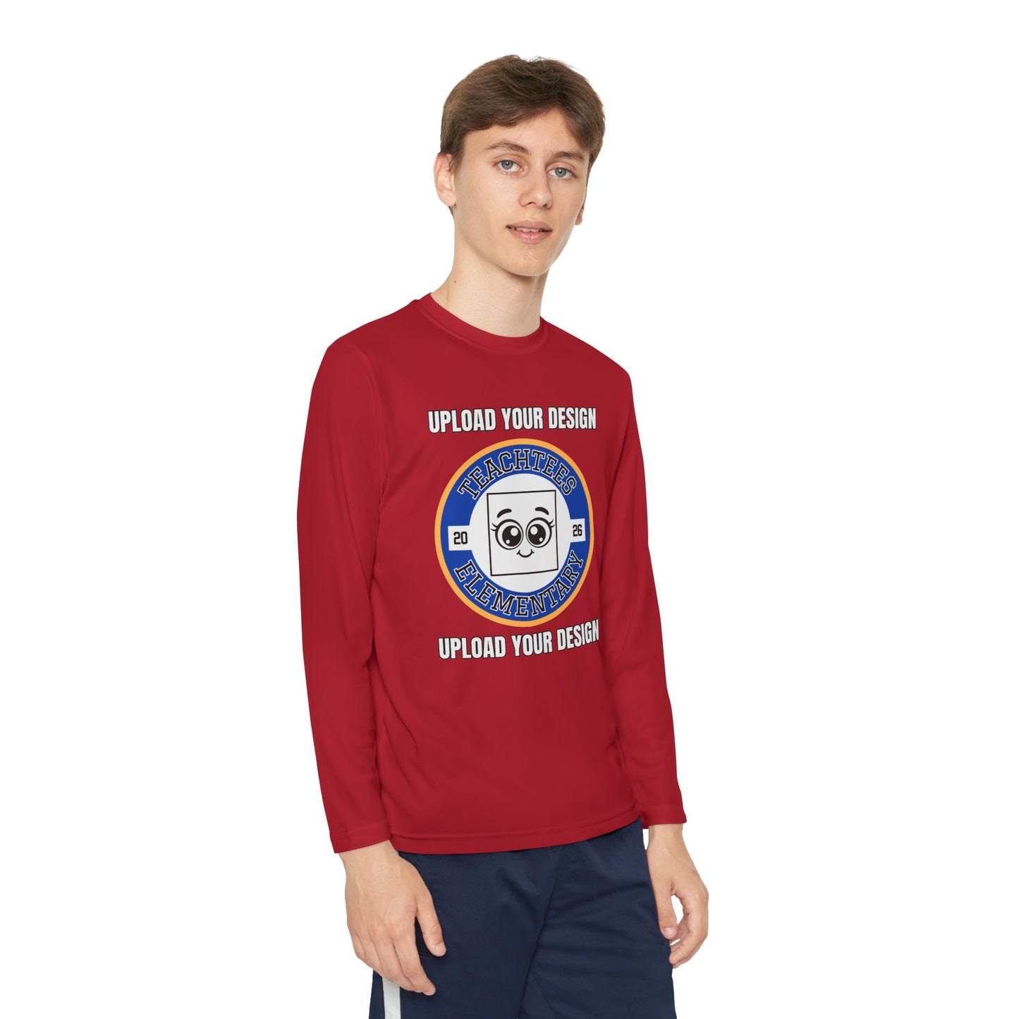 Customizable Long Sleeve Youth Tee