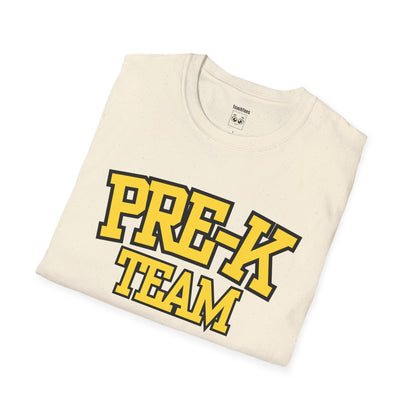 Pre-K Team 2026–2027 Yellow Tee