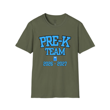 Pre-K Team 2026–2027 Blue Tee