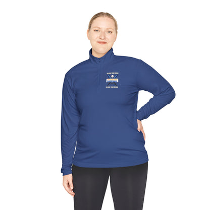 Customizable Adult Quarter-Zip Pullover