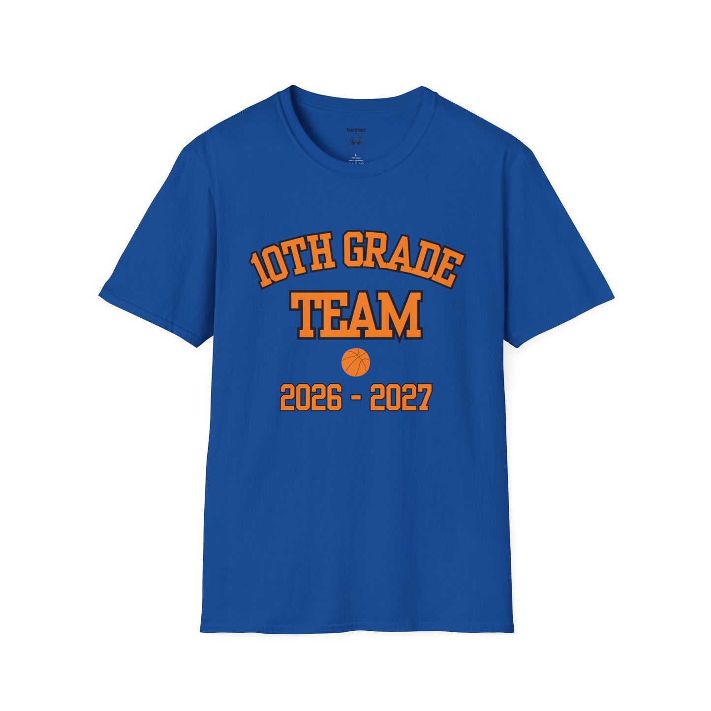 10th Grade Team 2026-2027 Orange Tee