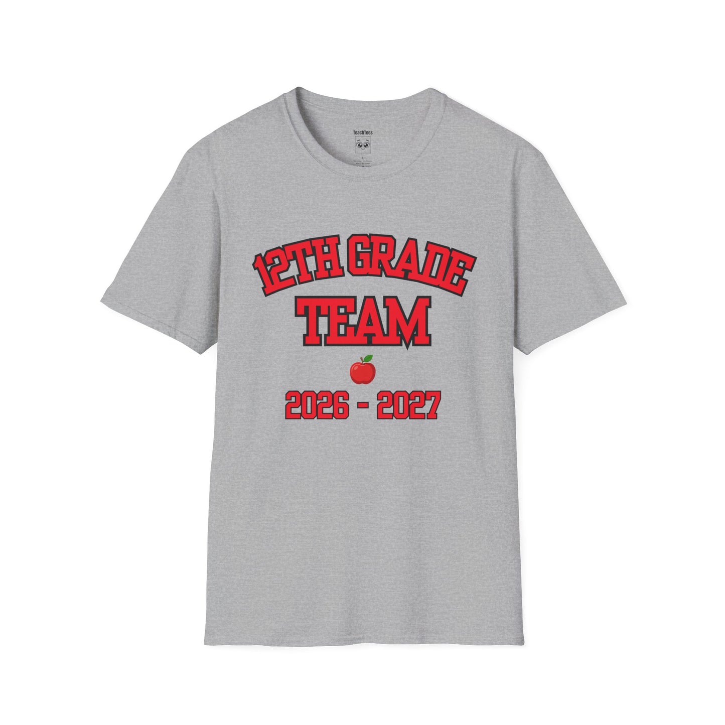 12th Grade Team 2026-2027 Red Tee