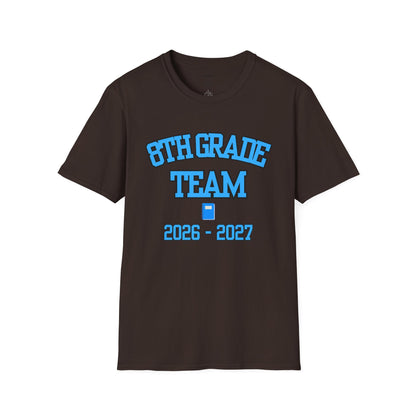 8th Grade Team 2026–2027 Blue Tee