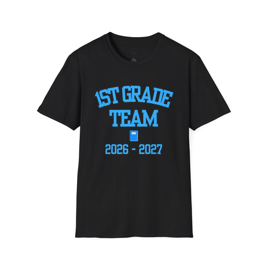1st Grade Team  2026-2027 Blue Tee