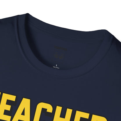Teacher Off Duty Yellow Tee