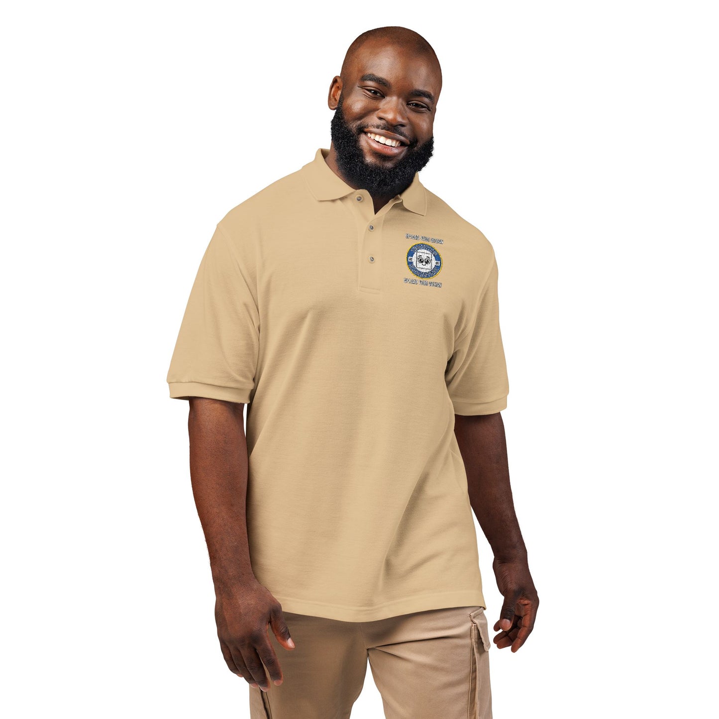 Customizable Embroidered Adult Polo Shirt