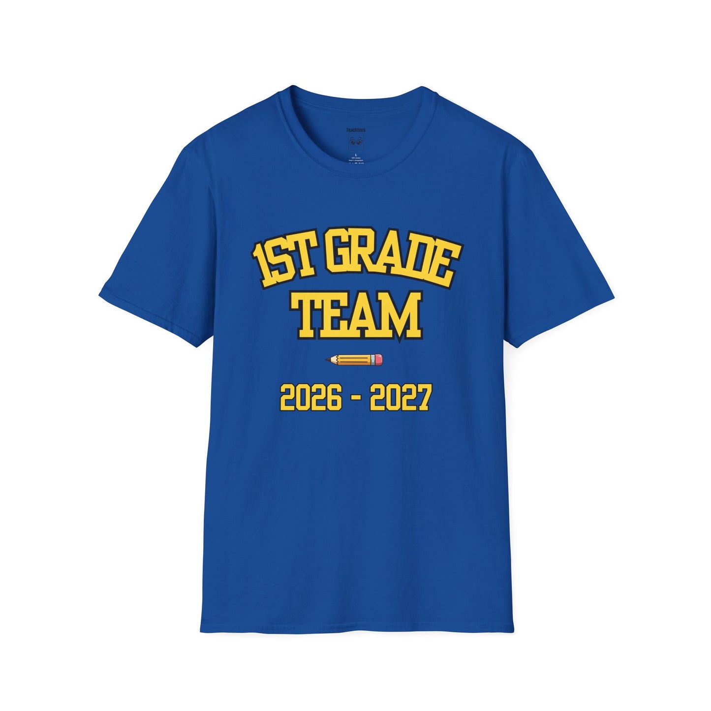 1st Grade Team  2026-2027 Yellow Tee