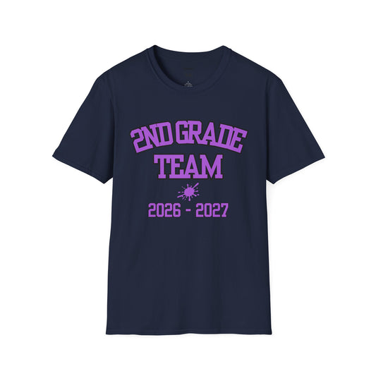 2nd Grade Team 2026–2027 Purple Tee
