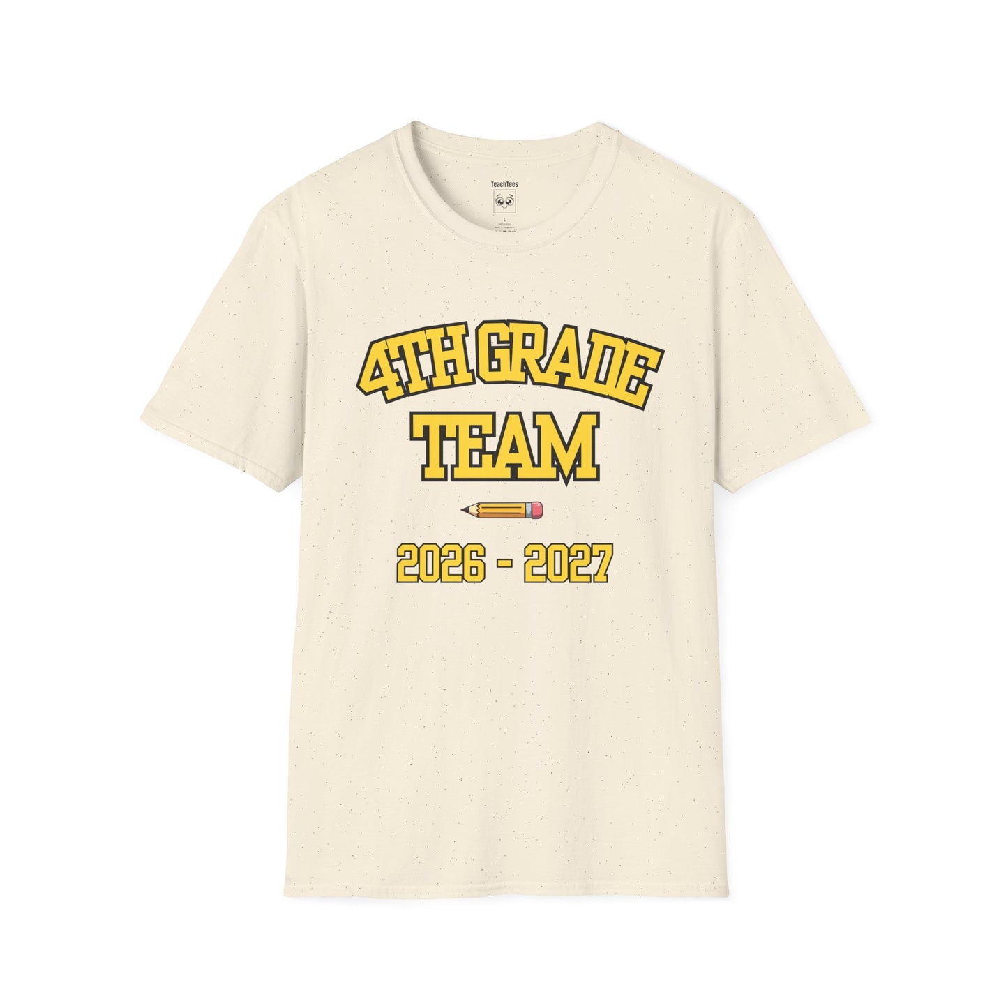 4th Grade Team 2026–2027 Yellow Tee