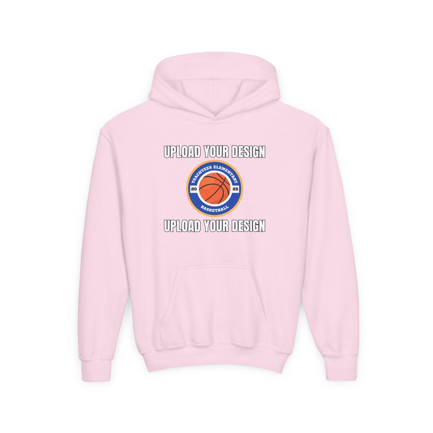 Customizable Youth Pullover Hoodie