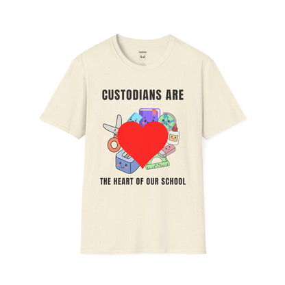 Custodian Appreciation Heart Tee