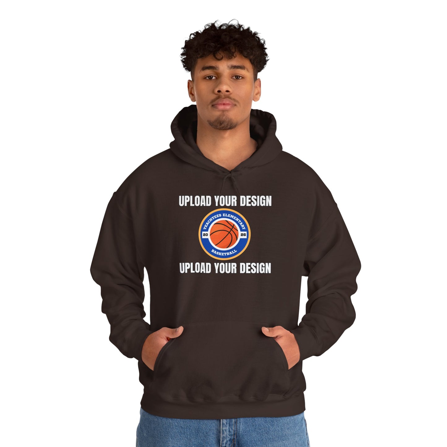 Customizable Adult Pullover Hoodie