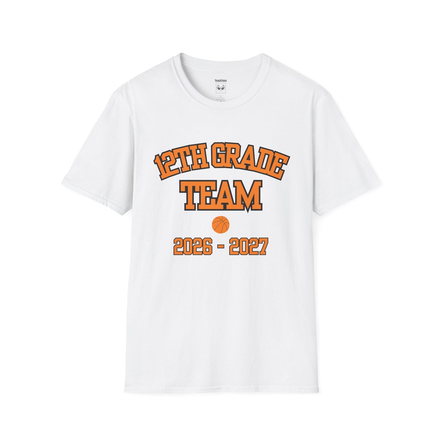 12th Grade Team 2026-2027 Orange Tee