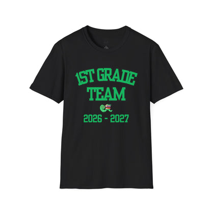 1st Grade Team  2026-2027 Green Tee