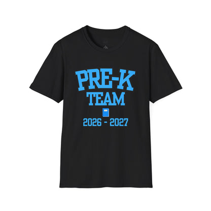 Pre-K Team 2026–2027 Blue Tee