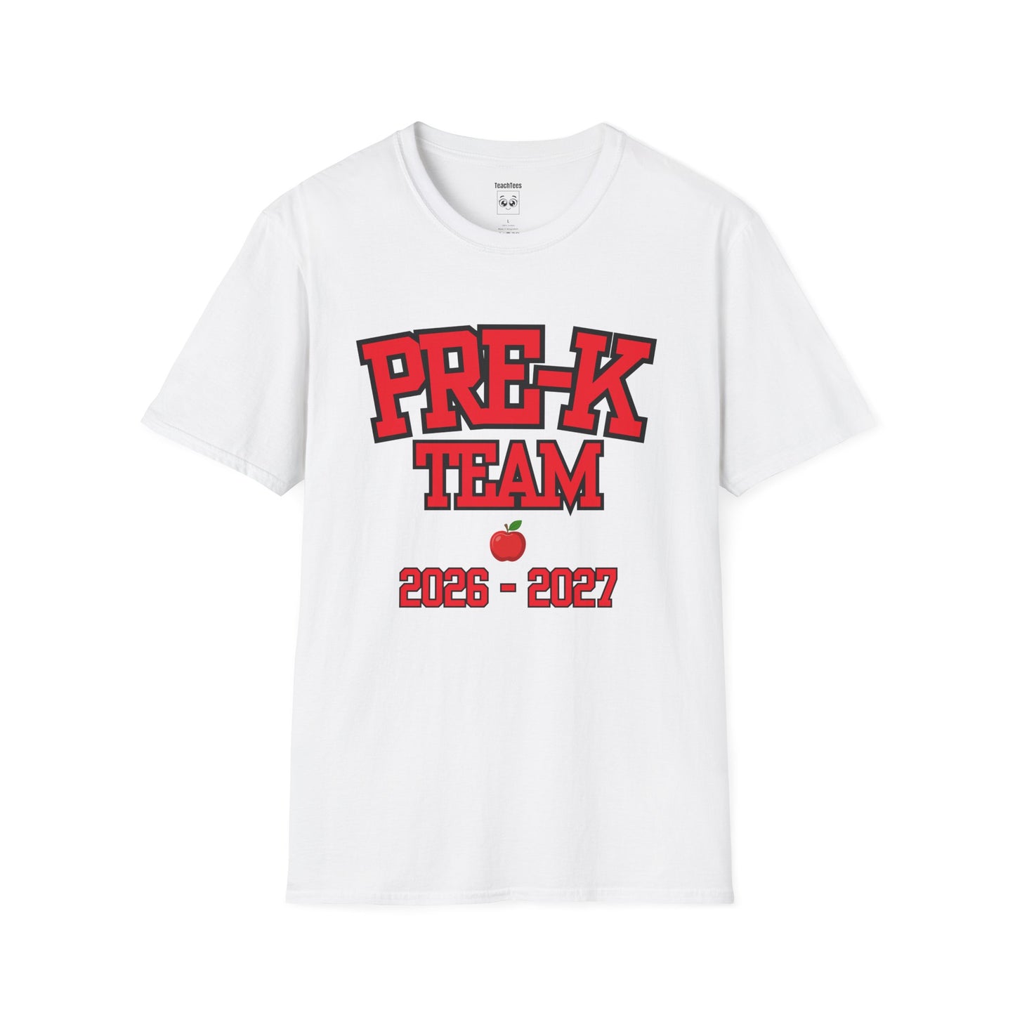 Pre-K Team 2026–2027 Red Tee