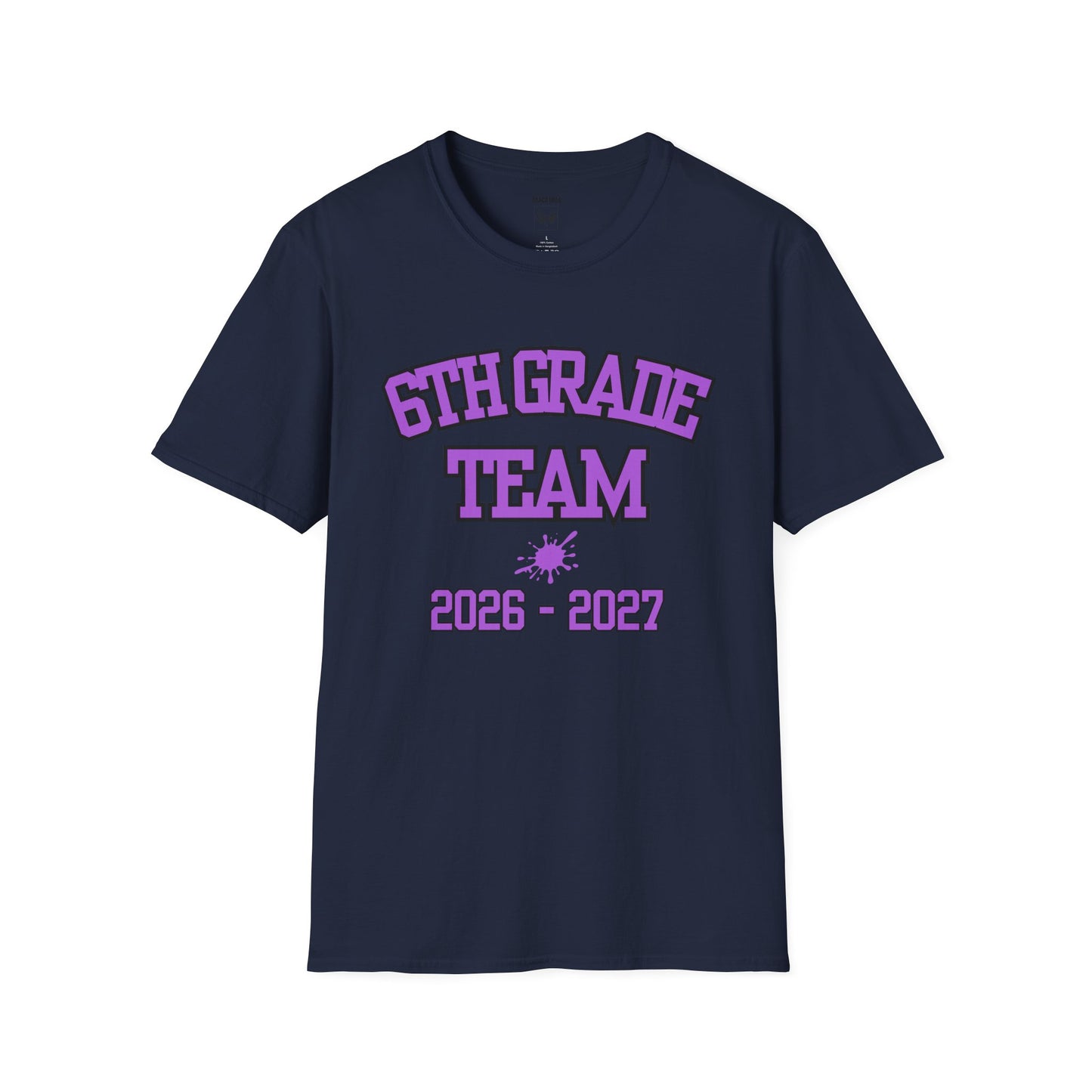 6th Grade Team 2026–2027 Purple Tee