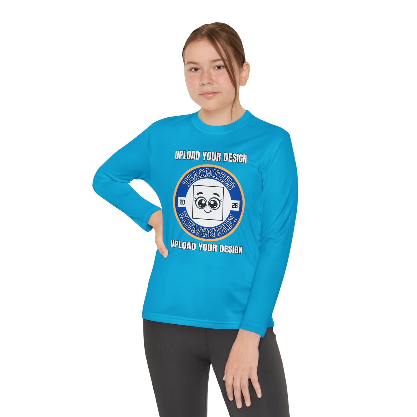 Customizable Long Sleeve Youth Tee