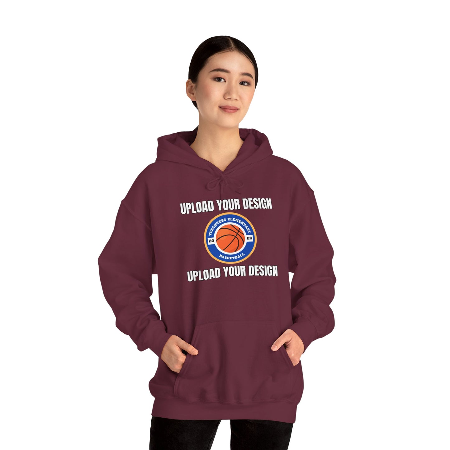 Customizable Adult Pullover Hoodie