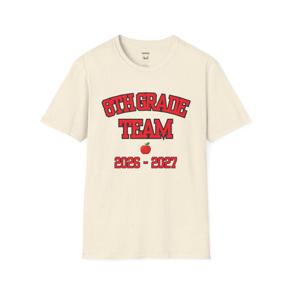 8th Grade Team 2026–2027 Red Tee
