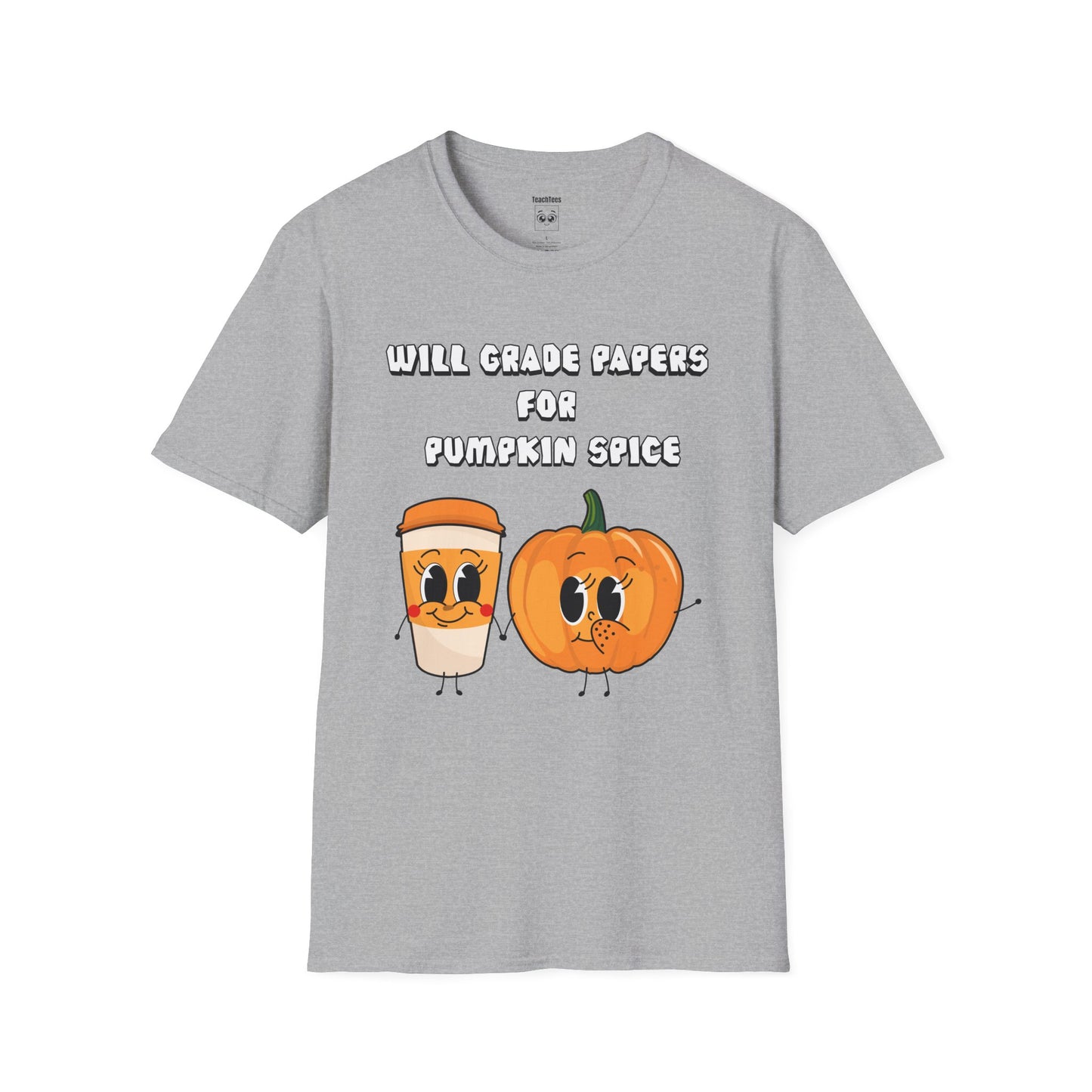 Will Grade Papers For Pumpkin Spice Tee